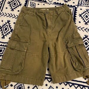 Urban Outfitters Army Green Cargo Shorts